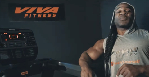T-2020 Commercial Treadmill with Kai Greene