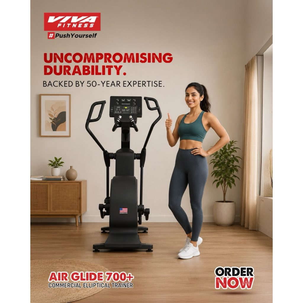 AIR GLIDE 700+ Commercial Elliptical Trainer AIR GLIDE 700+ Commercial Elliptical Trainer